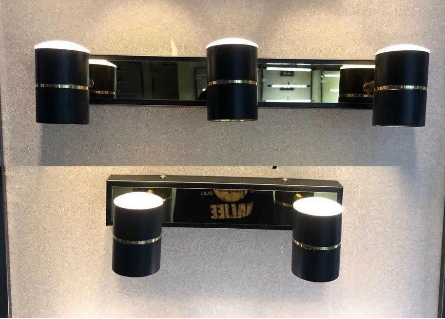Đèn gương phòng tắm LED hắt 2 đầu chống ẩm cao cấp trang trí phong cách Bắc Âu hiện đại TL-YN5979