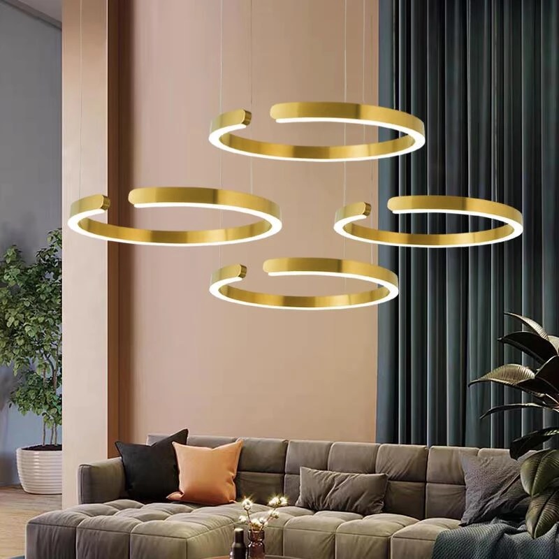 Đèn LED gắn trần thả cao cấp trang trí chiếu sáng bàn ăn bàn làm việc bàn trà nội thất hiện đại TL-DCL02