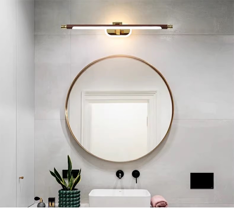 Đèn rọi gương LED 3 chế độ cao cấp trang trí phòng tắm kiểu dáng Bắc Âu hiện đại TL-YN9052