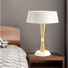 Đèn bàn cao cấp thân đá cẩm thạch trang trí phòng khách phòng ngủ nội thất khách sạn TL-DB02