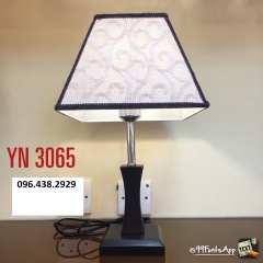 Đèn để bàn decor phòng ngủ LED E27 chụp vải cao cấp chiếu sáng phong cách tối giản Bắc Âu hiện đại TL-DB-YN3065