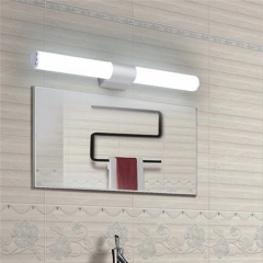 Đèn gương gắn tường chống ẩm hiện đại trang trí nội thất cao cấp LED dài 55cm vỏ bạc TL-RG1
