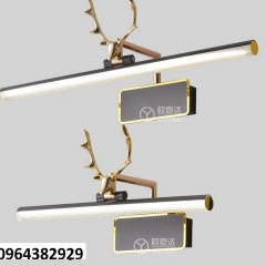 Đèn gương phòng tắm LED đổi màu 3 chế độ chống ẩm cao cấp sừng hươu trang trí phong cách Bắc Âu 60cm TL-YN8965/6