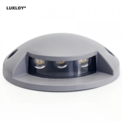 Đèn LED âm sàn dẫn hướng lối đi sân vườn ngoại thất hiện đại chống nước ip68 cao cấp 3W TL-DH01