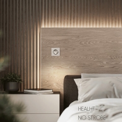 Đèn LED âm tường đọc sách đầu giường chiếu xoay góc trang trí nội thất hiện đại vỏ bạc TL-AT02