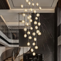 Đèn LED gắn trần thả hiện đại trang trí thông tầng cầu thang phòng khách phòng ngủ phòng bếp cao cấp TL-DT-CT32