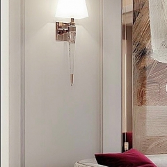 Đèn LED gắn tường trang trí trong nhà chiếu sáng cầu thang lối đi phòng ngủ phòng khách hiện đại chụp vải cao cấp TL-DT178