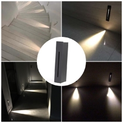Đèn LED lối đi gắn âm tường chiếu hắt trang trí cầu thang, hành lang nội thất hiện đại 3W TL-CT07D
