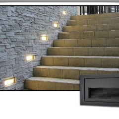 Đèn LED ốp âm tường chân bậc cầu thang trang trí ngoại thất hiện đại chống nước ip65 cao cấp 5W TL-CT02N