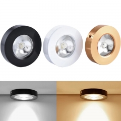 Đèn LED rọi tủ mini 5w chiếu hắt trang trí nội thất cao cấp D75mm TL-TUR01