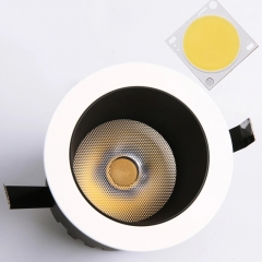 Đèn LED rọi tủ mini COB gắn âm 3w chip Bridgelux nguồn Done cao cấp trang trí tủ bếp, tủ rượu, tủ quần áo hiện đại góc chiếu 15 độ D28mm TL-SPL05