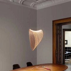 Đèn LED treo thả bàn ăn cao cấp hình tổ chim kiểu dáng đơn giản Bắc Âu Nordic hiện đại chiếu sáng trang trí nhà hàng chung cư căn hộ TL-BA6110