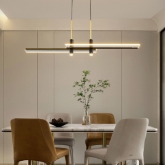 Đèn LED treo thả bàn ăn hiện đại kiểu dáng tối giản Bắc Âu chiếu sáng trang trí nhà hàng chung cư biệt thự cao cấp 36W TL-DTH8203