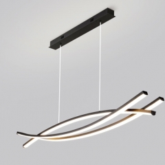 Đèn LED treo trần thả bàn ăn hiện đại phong cách Bắc Âu tối giản điều chỉnh dây treo 1m50 ánh sáng đổi 3 màu cao cấp TL-BA40