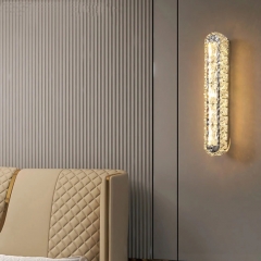 Đèn ốp tường pha lê cao cấp trang trí hành lang lối đi phòng khách trong nhà phong cách Châu Âu hiện đại LED TL-DT-LD6029