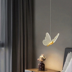 Đèn thả đầu giường gắn trần LED hiện đại hình bướm đơn giản Bắc Âu trang trí phòng ngủ dây treo 1.8m điều chỉnh cao cấp TL-DT-CT33