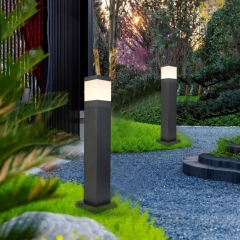 Đèn trụ sân vườn hiện đại LED 9w trang trí lối đi bãi cỏ ngoài trời biệt thự resort nhà hàng khách sạn công viên chống nước ip65 H60cm TL-NSV08