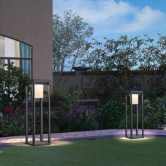 Đèn trụ sân vườn hiện đại LED 9w trang trí lối đi bãi cỏ ngoài trời biệt thự resort nhà hàng khách sạn công viên chống nước ip65 H60cm TL-NSV1115